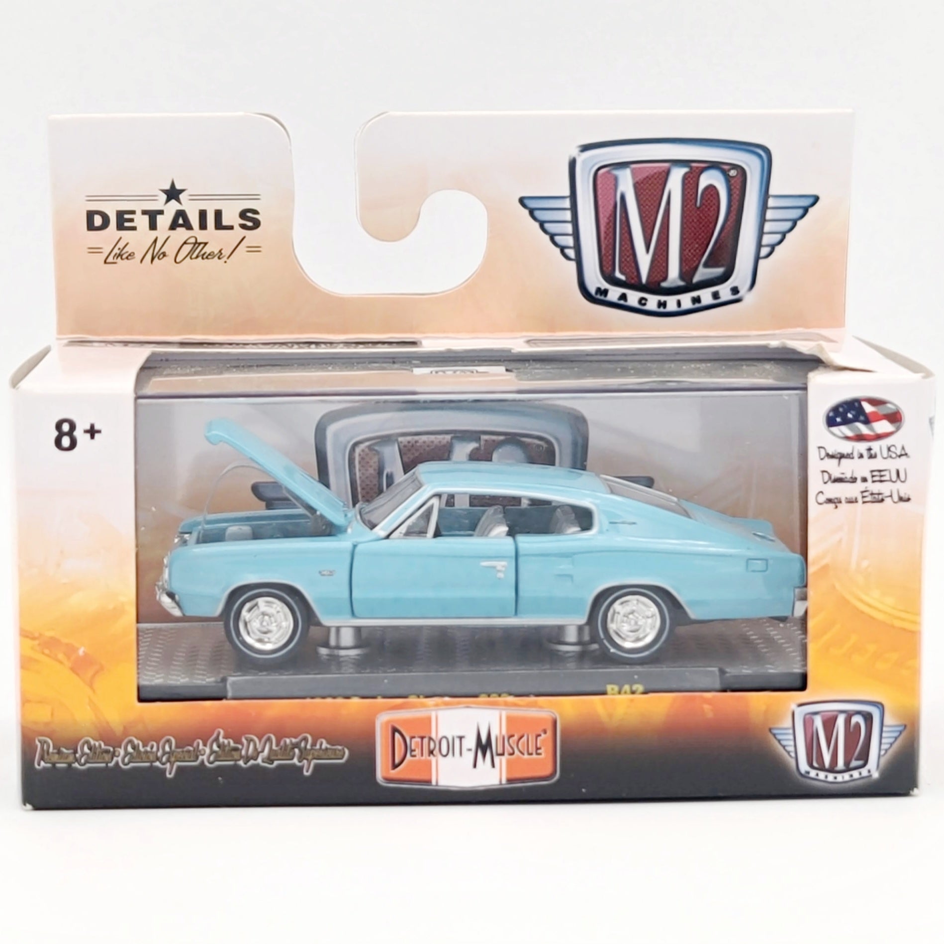 M2 Machines '66 Dodge Charger 383 (2018 Detroit Muscle Rel. 42)